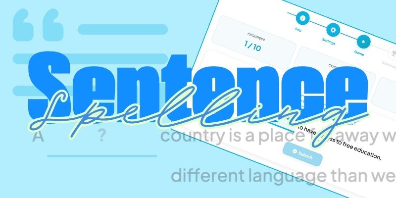 Sentence Spelling