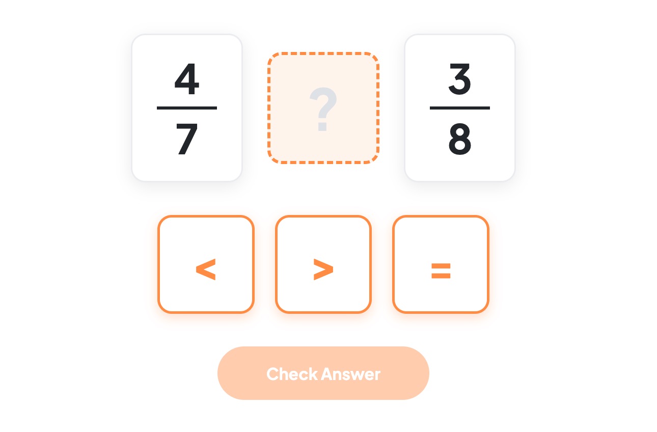 Compare Fractions