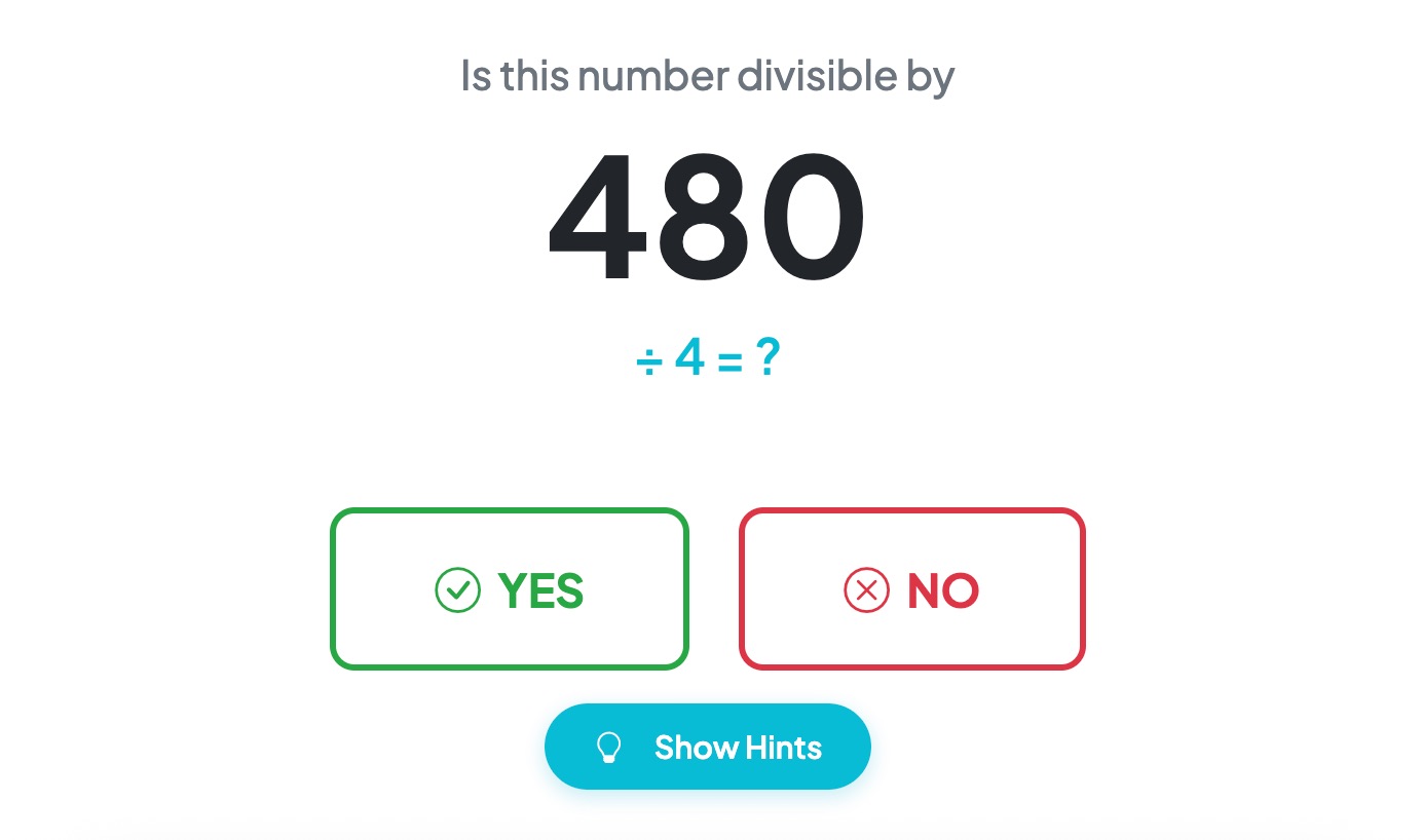 Divisibility Rules